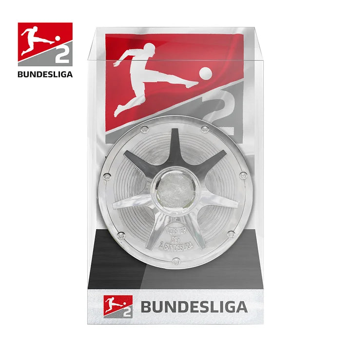 2. Bundesliga Championship Trophy Display Case