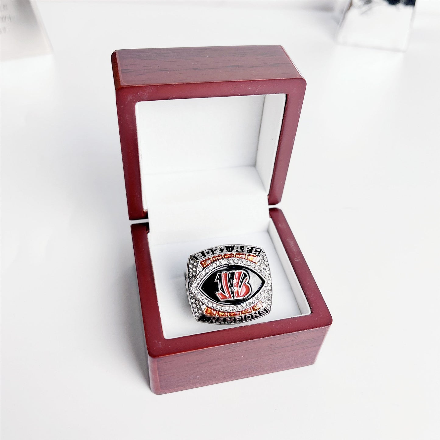 2021 AFC Championship Rings Cincinnati Bengals NFL