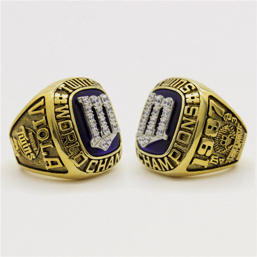1987 Custom Minnesota Twins World Series Championship Ring