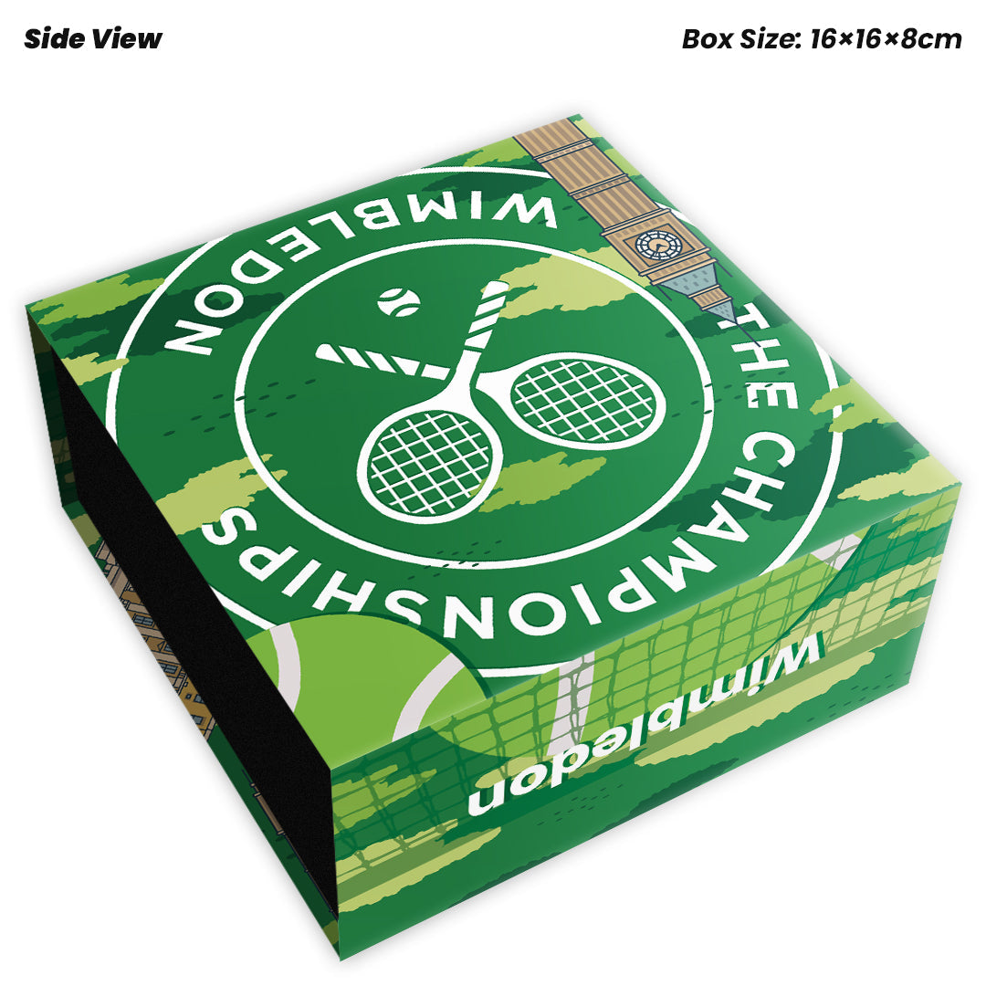 Tennis Trophy Box Women Grand Slam Set Metal Trophy 8cm