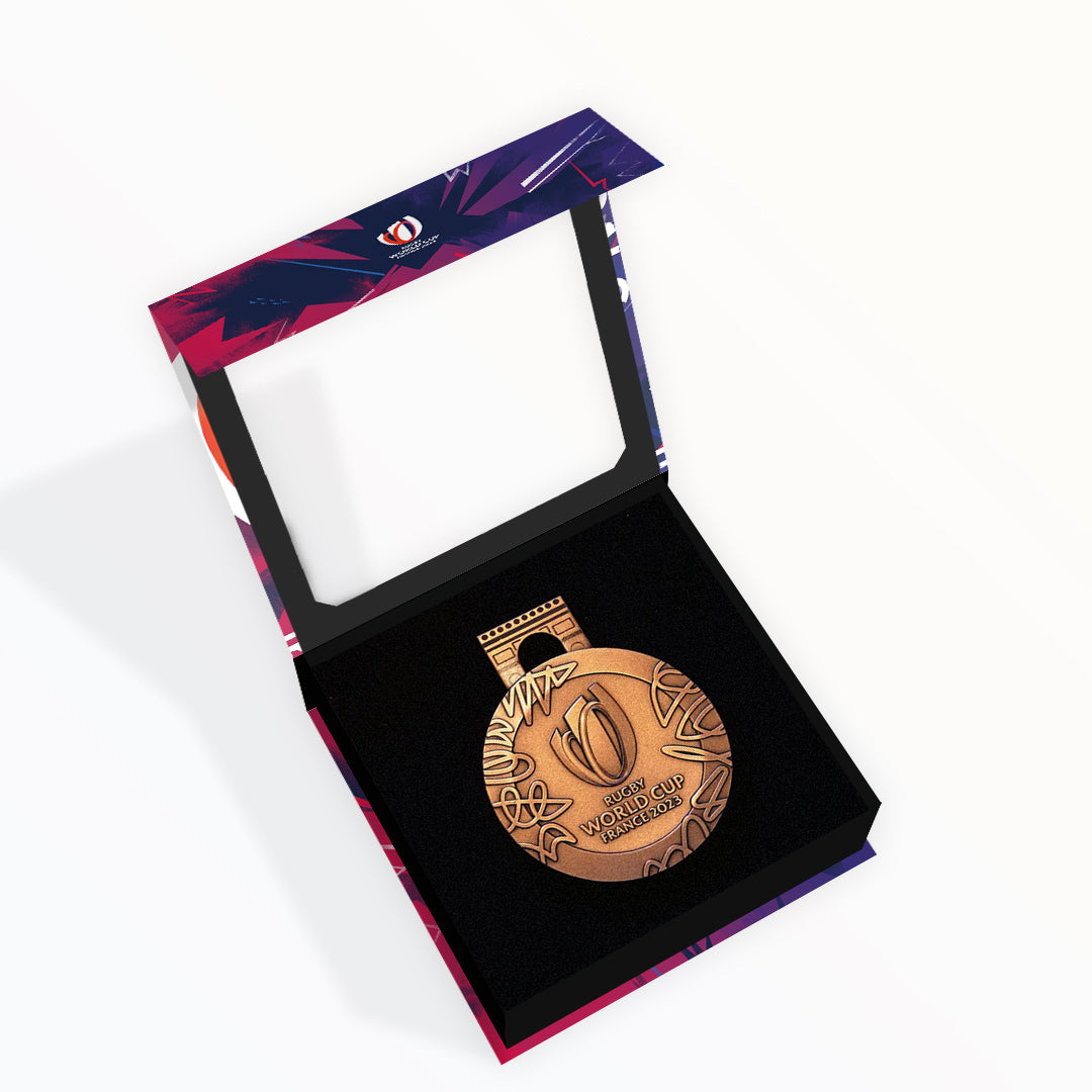 The 2023 Rugby World Cup Champions Bronze Medal Box Set