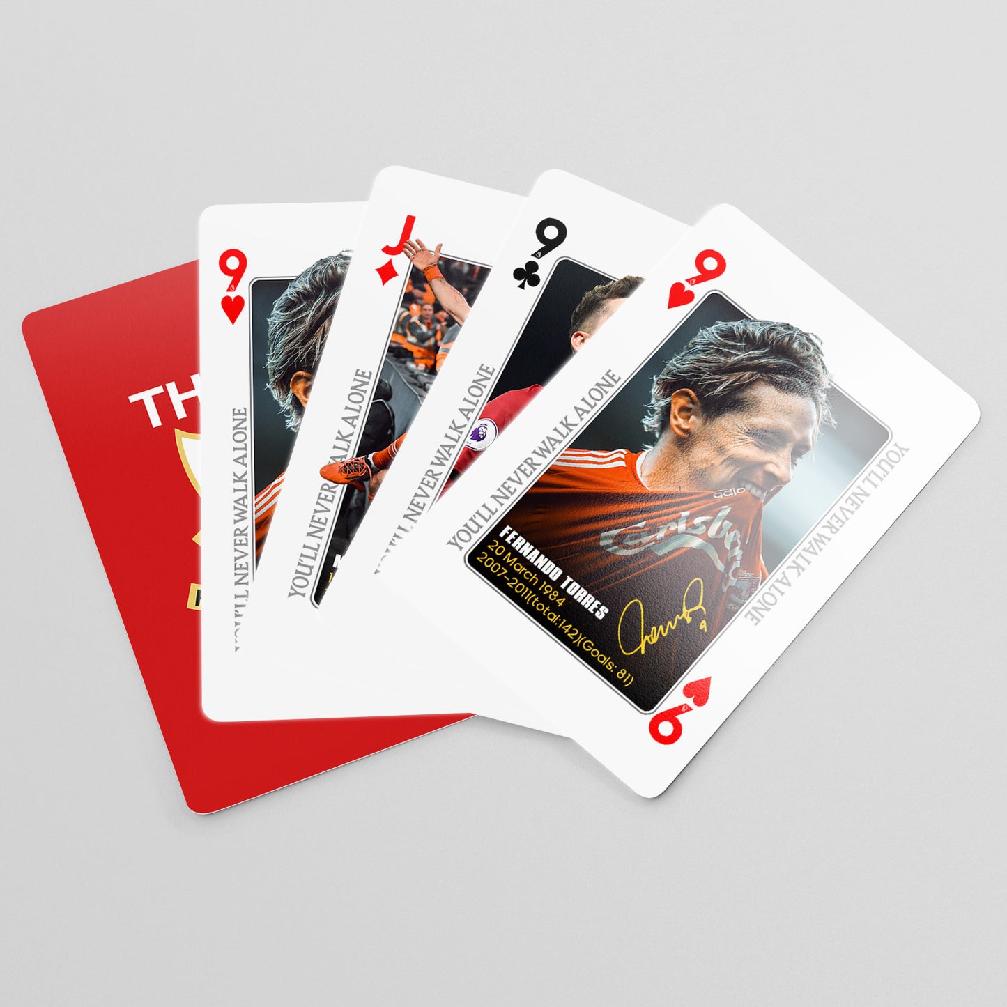 Liverpool Commemorative Collection Poker Cards, Trading Cards