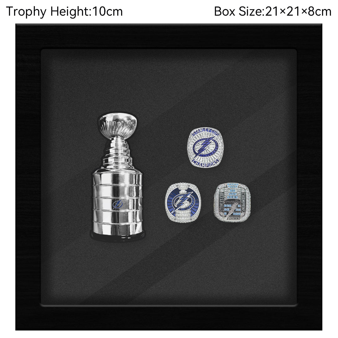 Tampa Bay Lightning NHL Trophy And Ring Box