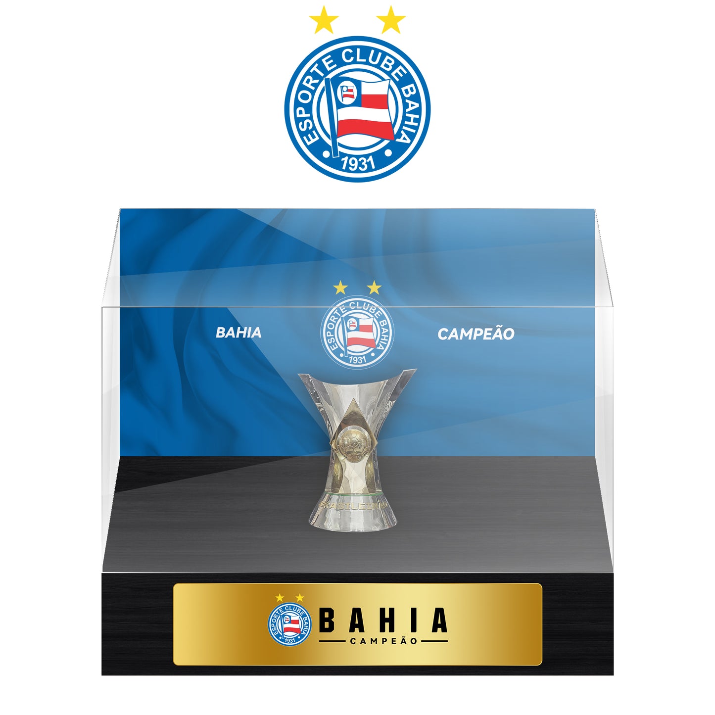 Bahia Championship Trophy Display Case