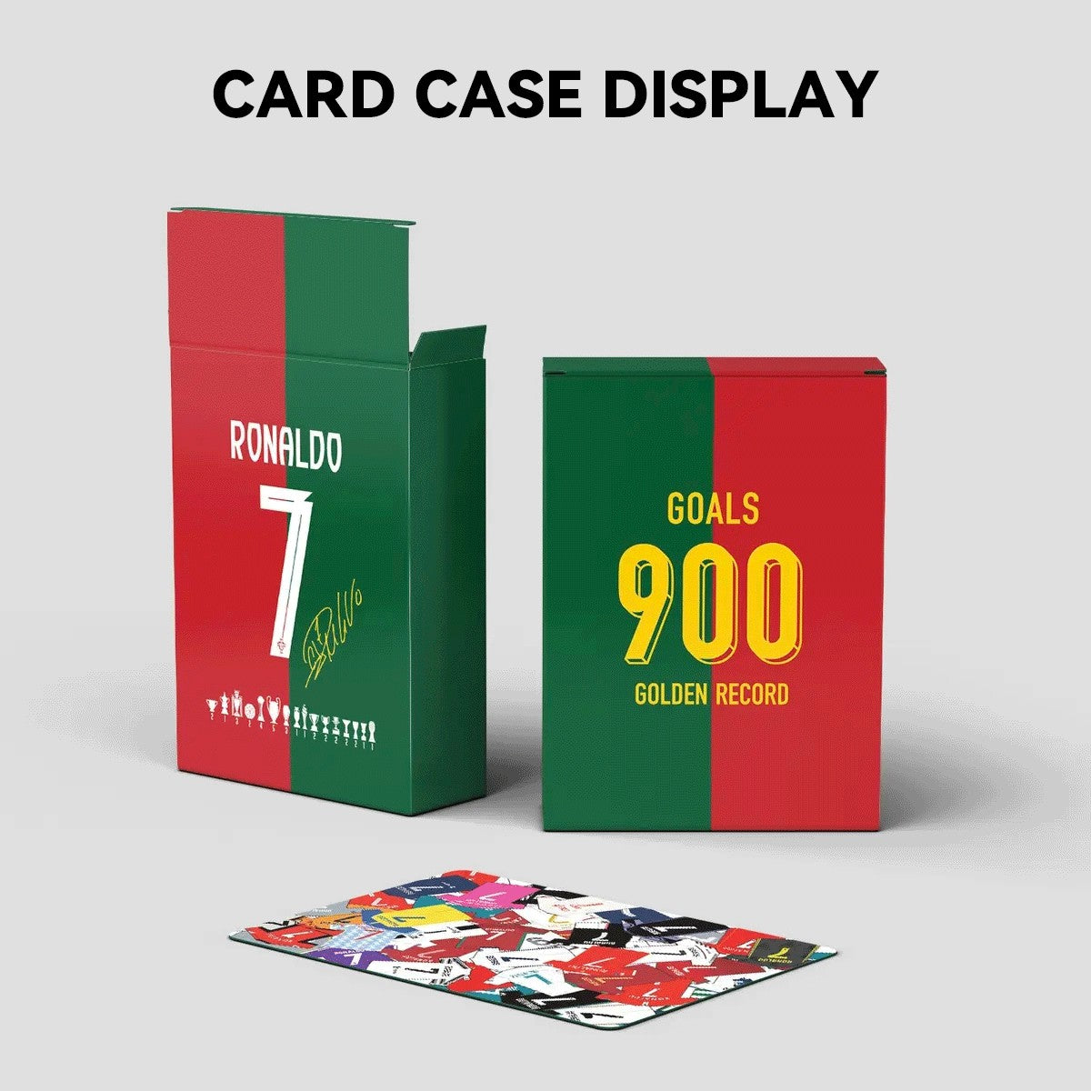 Cristiano Ronaldo's 900 Career Goals Commemorative Collection Poker Cards Collectible Cards