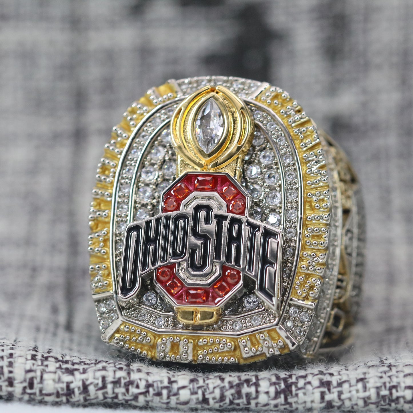 Premium Series【Official Version】2025 Ohio State Buckeyes National Championship Ring