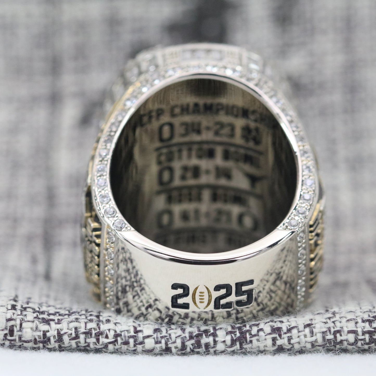 Premium Series【Official Version】2025 Ohio State Buckeyes National Championship Ring
