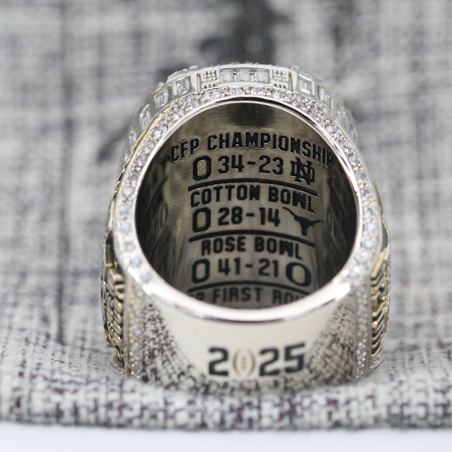 Premium Series【Official Version】2025 Ohio State Buckeyes National Championship Ring