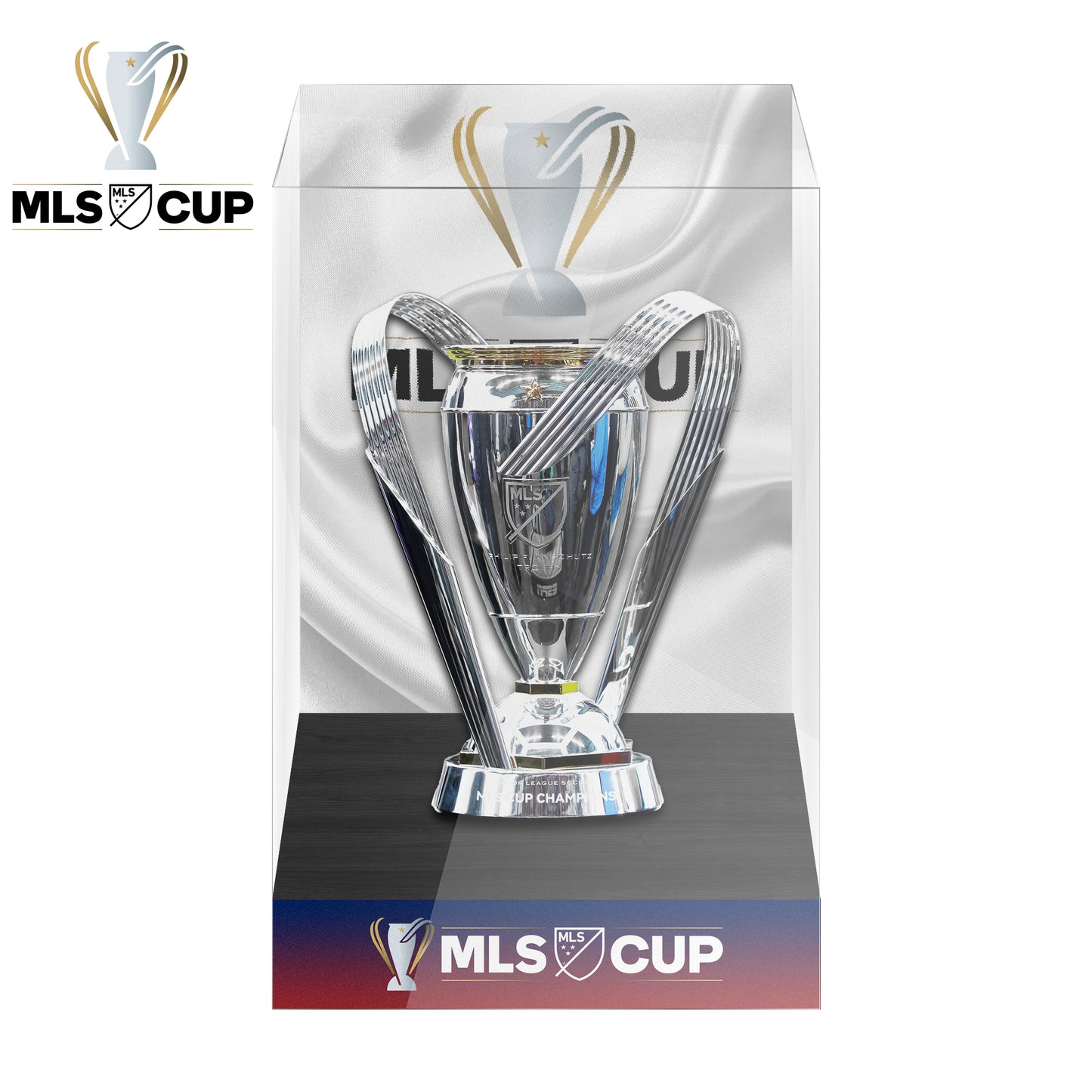 2024 LA Galaxy MLS Cup Champions Trophy Display Case