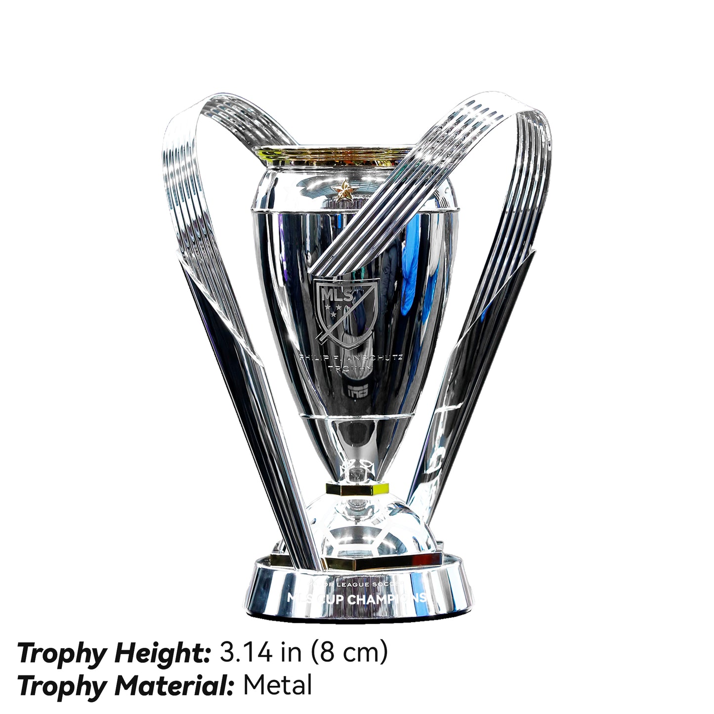 MLS Cup (Philip F. Anschutz Trophy) Mini Metal Replica