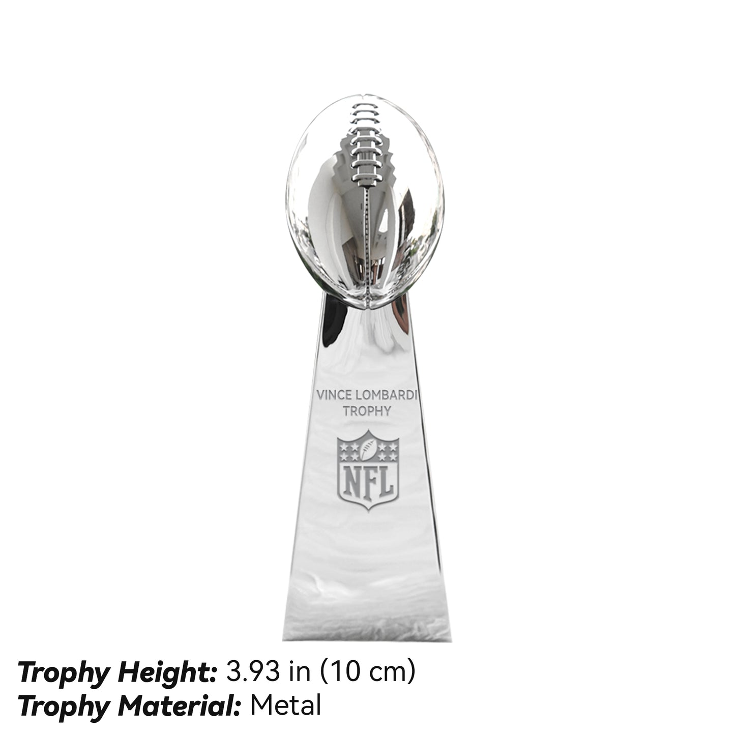 Vince Lombardi Trophy (NFL Super Bowl) Mini Metal Replica
