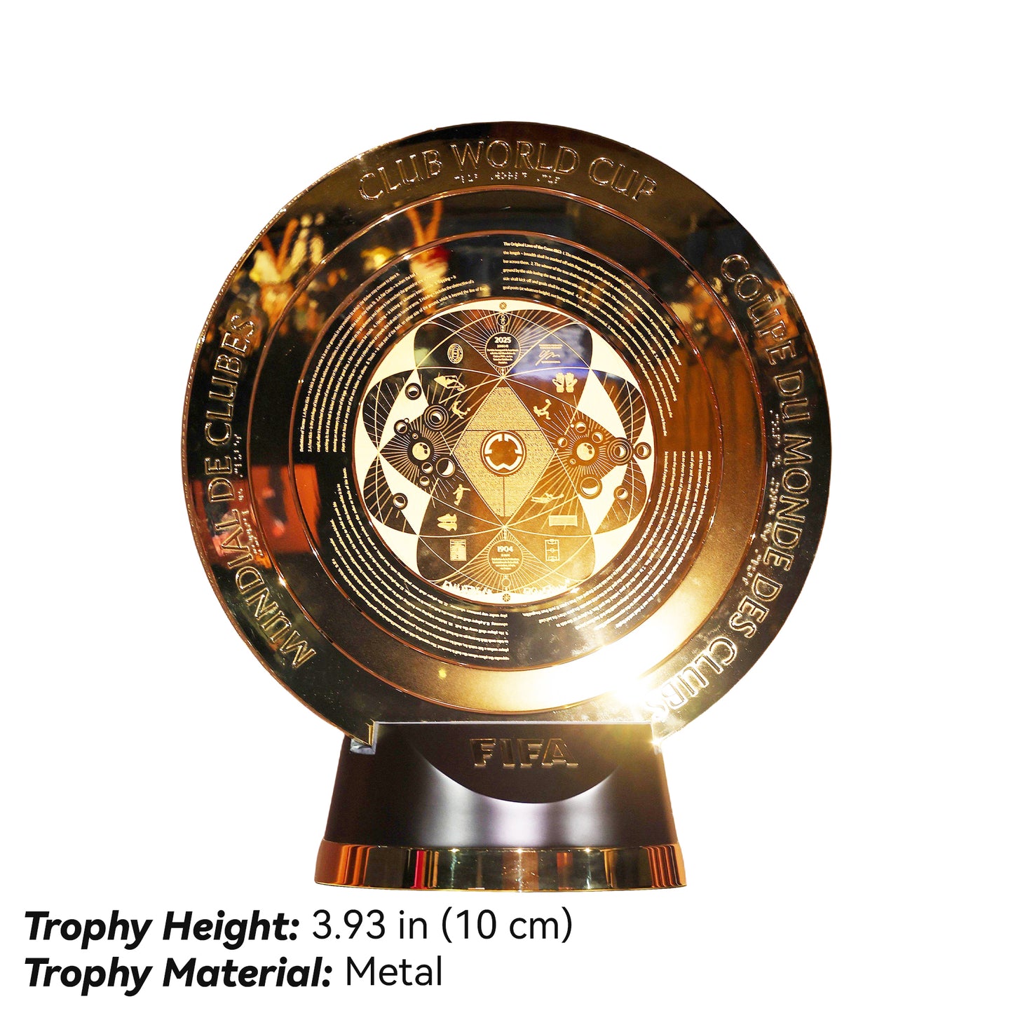 FIFA Club World Cup Historical Plaque Mini Replica