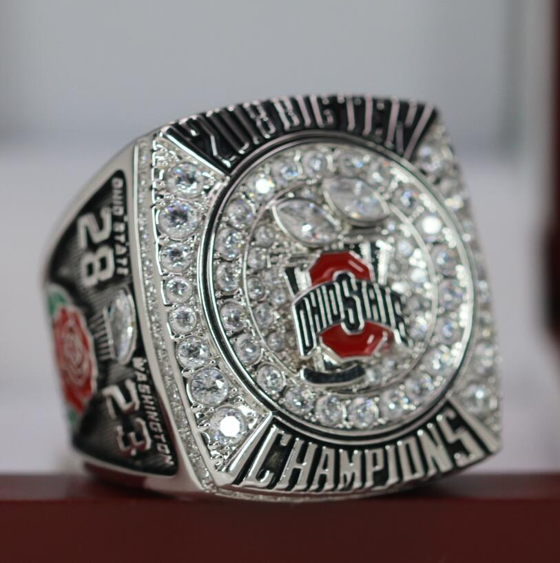 2018 Ohio State Buckeyes Big 10 Rose Bowl Championship Ring- Premium Series