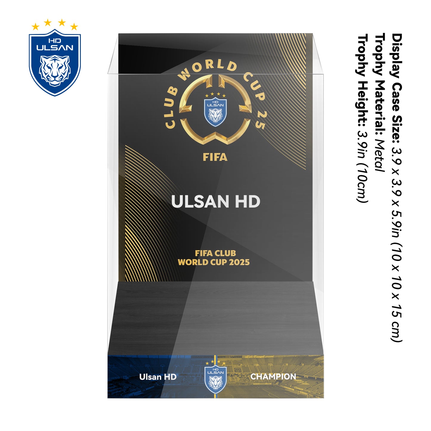 Ulsan HD FC 2025 FIFA Club World Cup Trophy Display Case