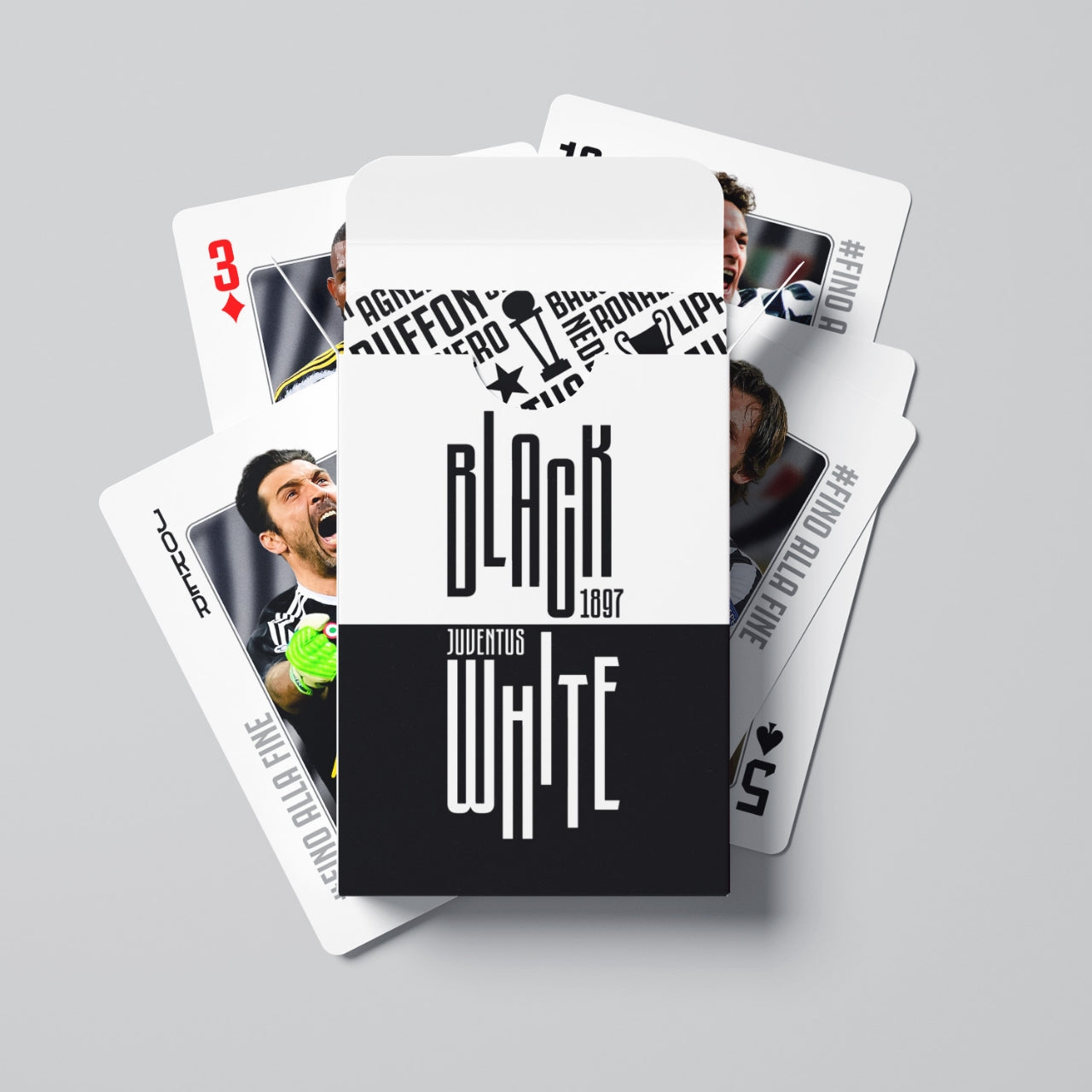 Juventus Legends Commemorative Collection Poker Cards