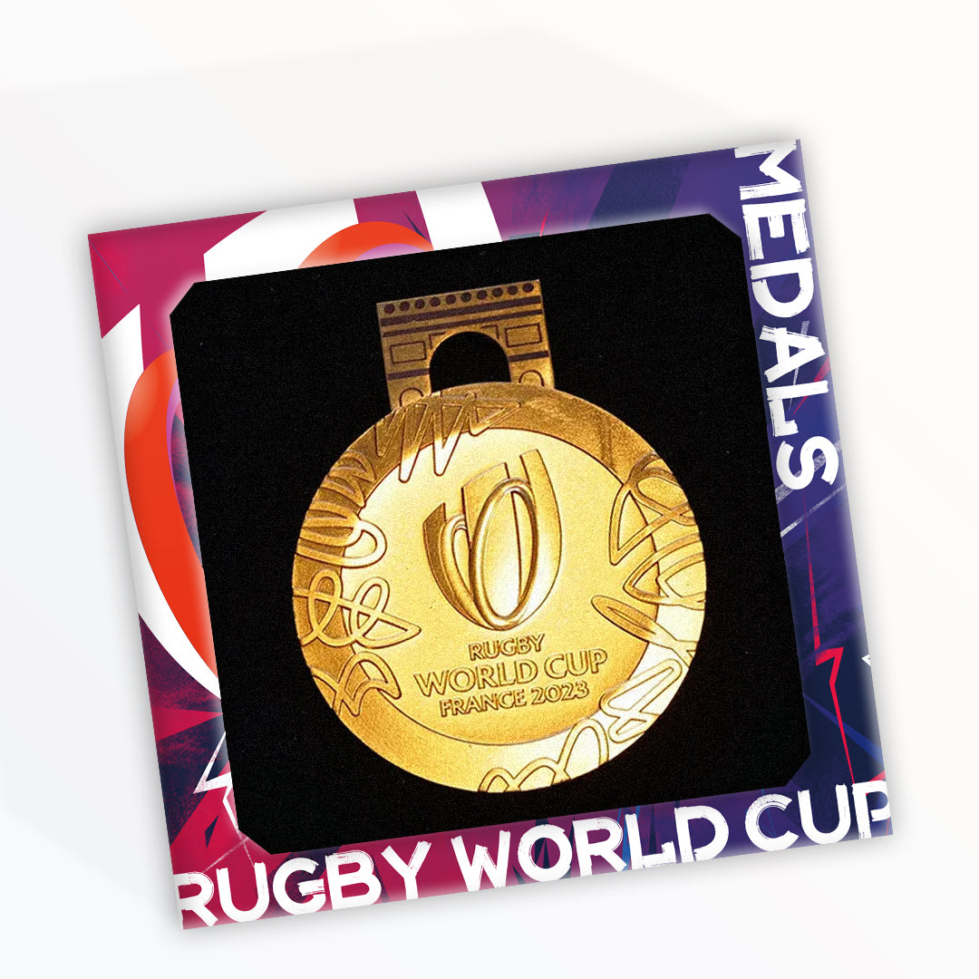 The 2023 Rugby World Cup Champions Gold Medal Box Set
