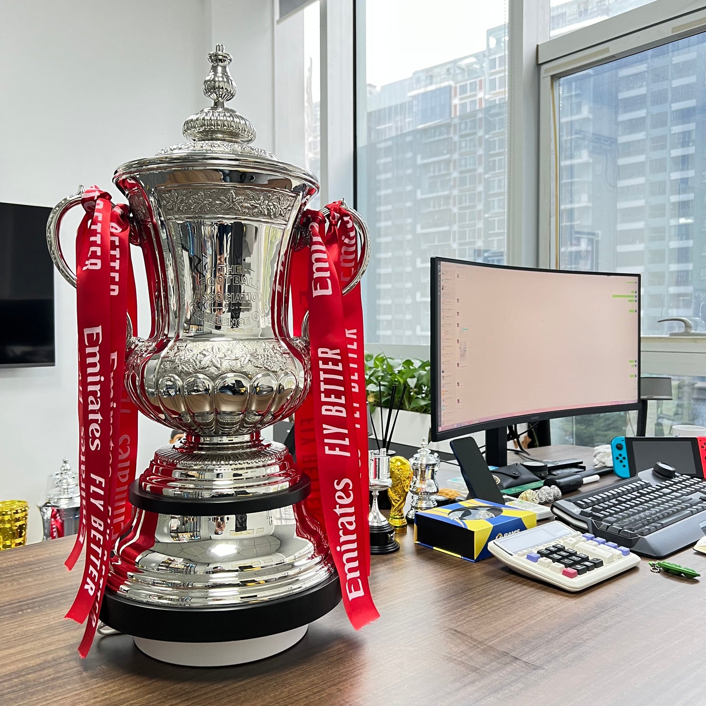 Metal FA CUP Trophy