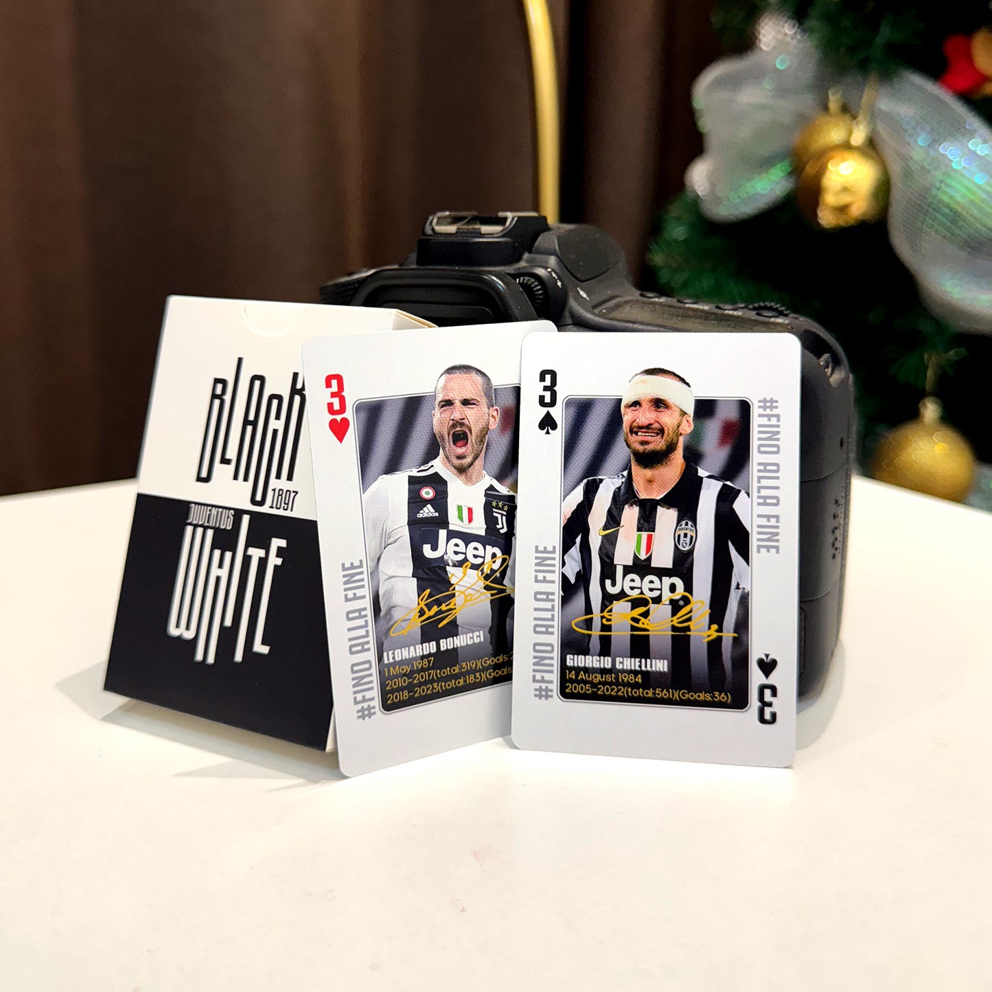 Juventus Legends Commemorative Collection Poker Cards