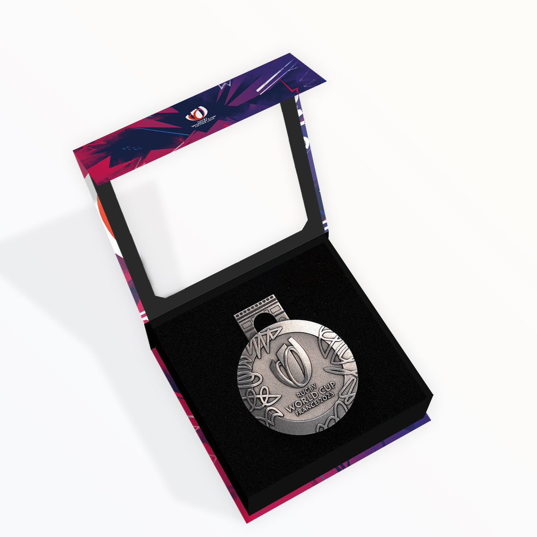 The 2023 Rugby World Cup Champions Silver Medal Box Set