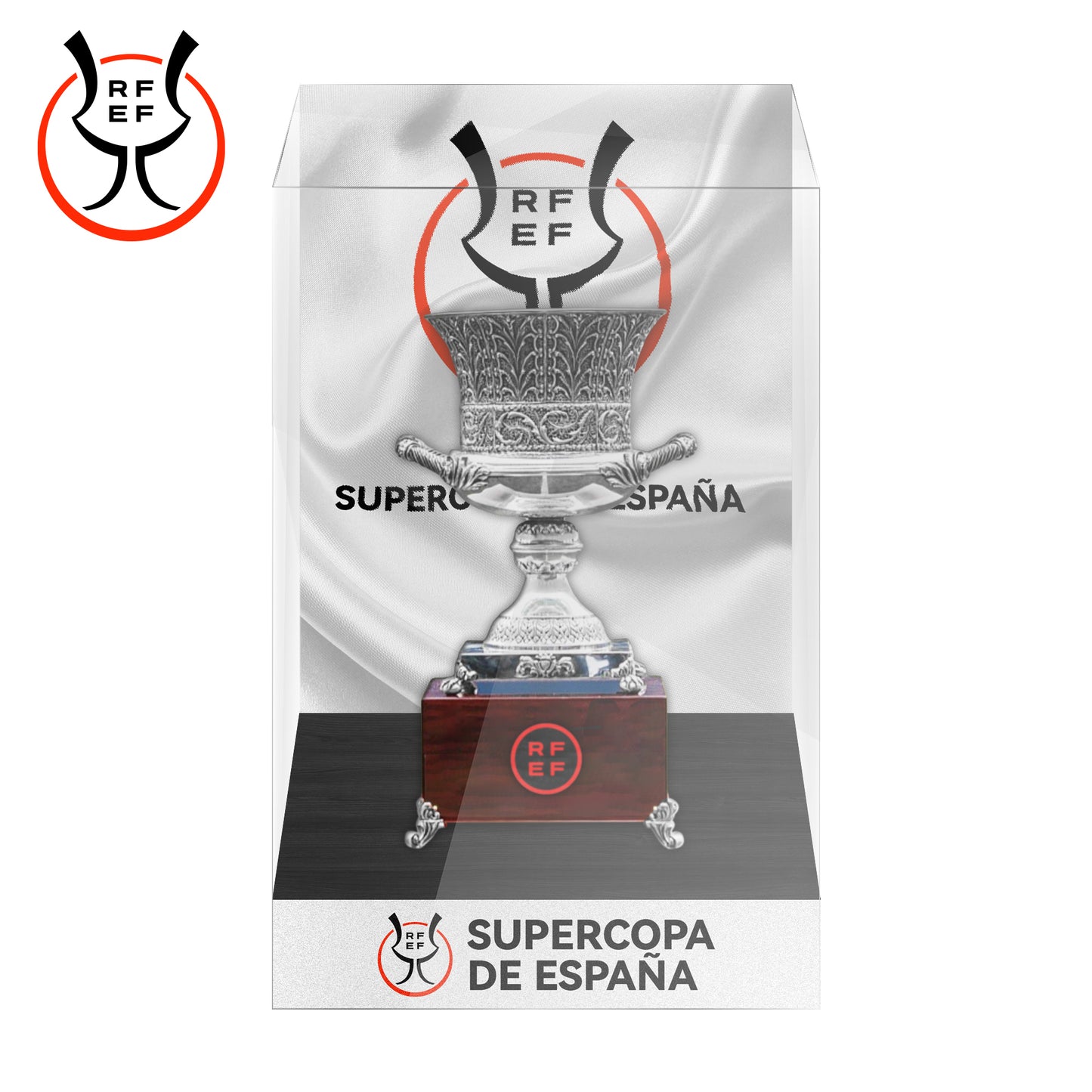 Supercopa de España Championship Trophy Display Case