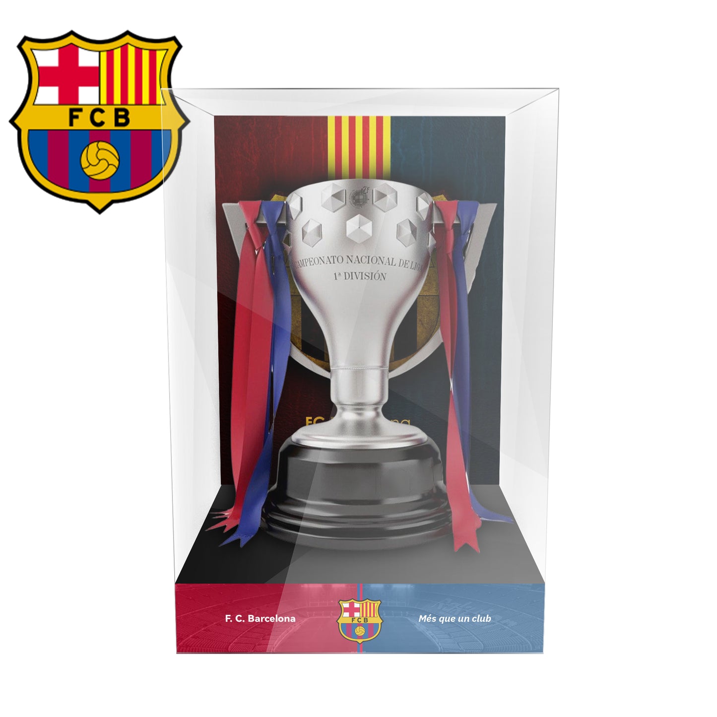 La Liga Championship Trophy Display Case