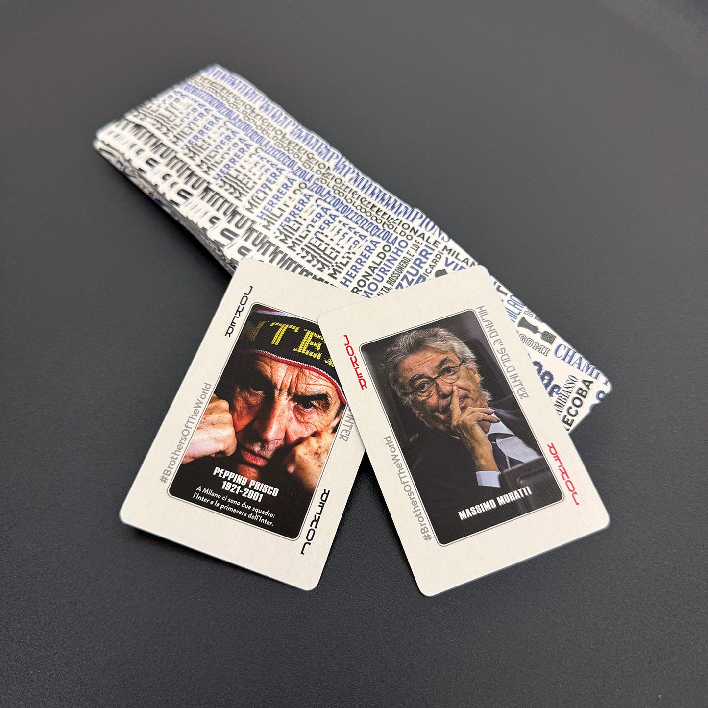Inter Milan Historical Commemorative Collection Poker Cards
