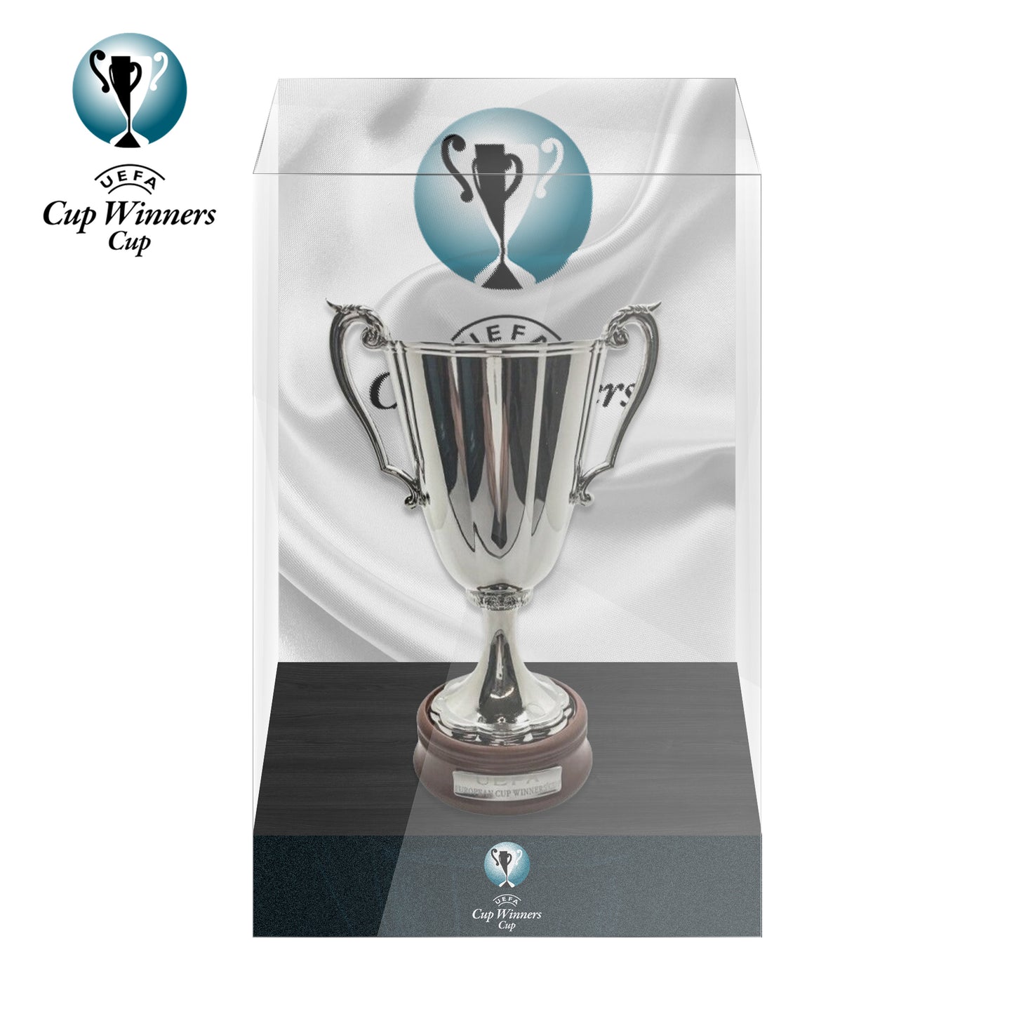 UEFA Cup Winners' Cup Championship Trophy Display Case