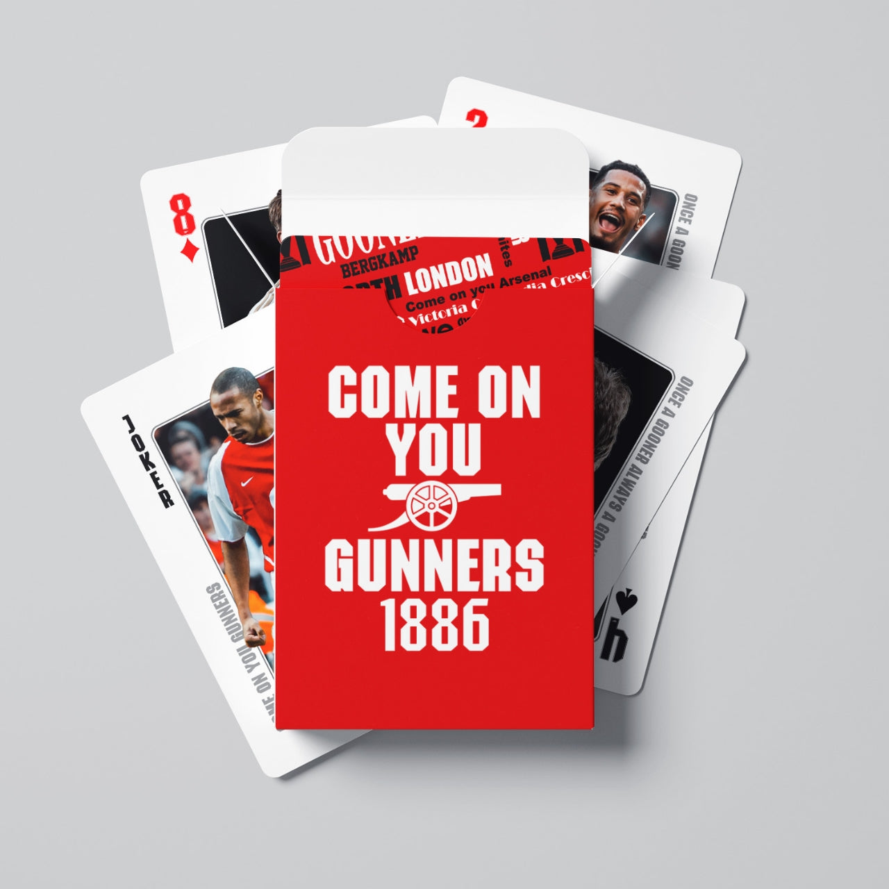 Arsenal Legends Commemorative Collection Poker Cards Collectible Cards