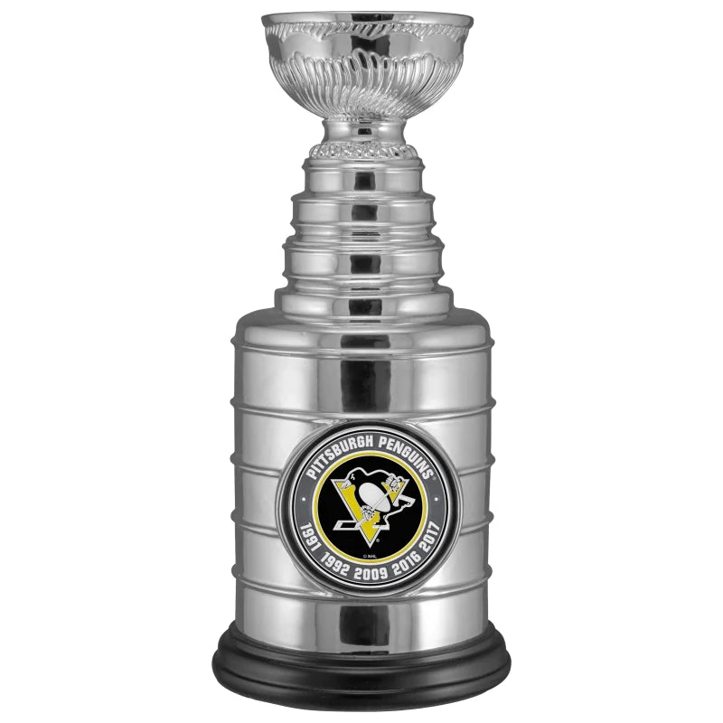 Pittsburgh Penguins NHL Stanley Cup Champions Resin Replica Trophy 9.8 Inches