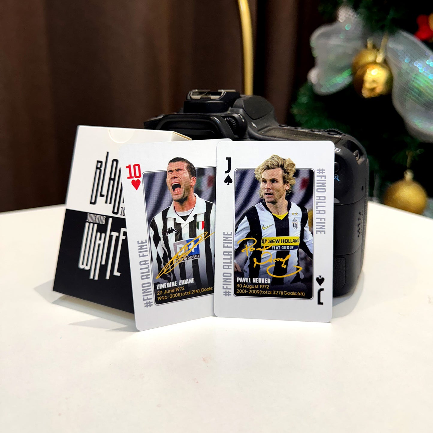 Juventus Legends Commemorative Collection Poker Cards