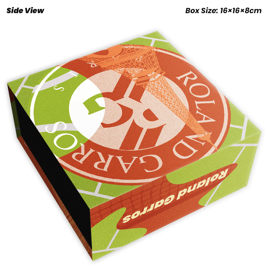 Tennis Trophy Box Women Grand Slam Set Metal Trophy 8cm