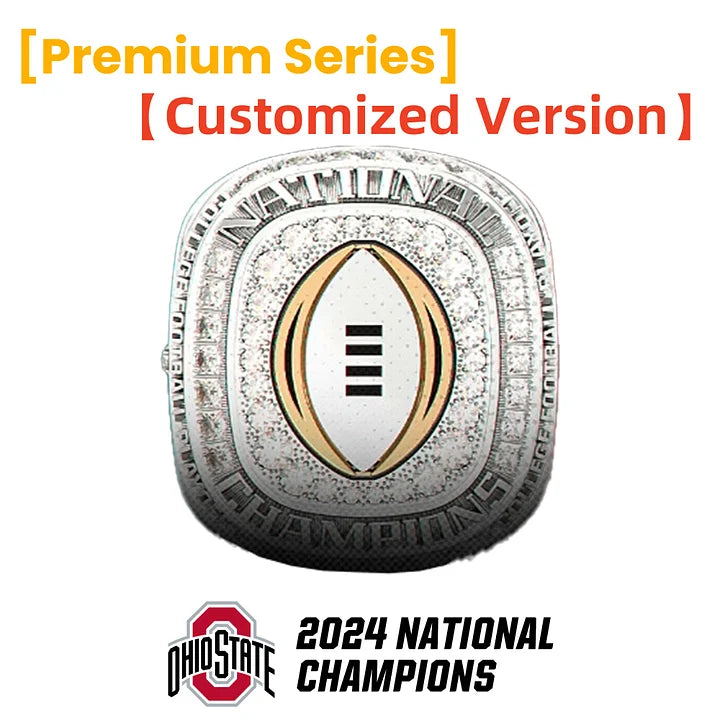 Premium Series【Official Version】2025 Ohio State Buckeyes CFP National Championship Ring