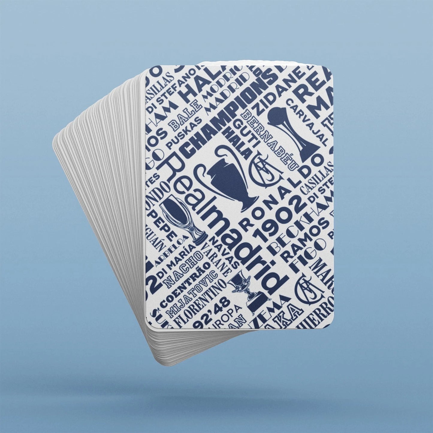 Real Madrid Legends Commemorative Collection Poker Cards