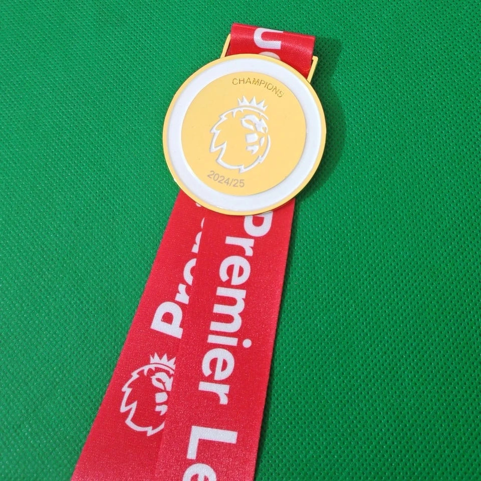 Liverpool Premier League Championship Football Medal Frame