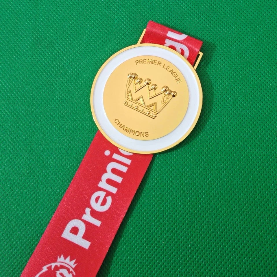 Liverpool Premier League Championship Football Medal Frame