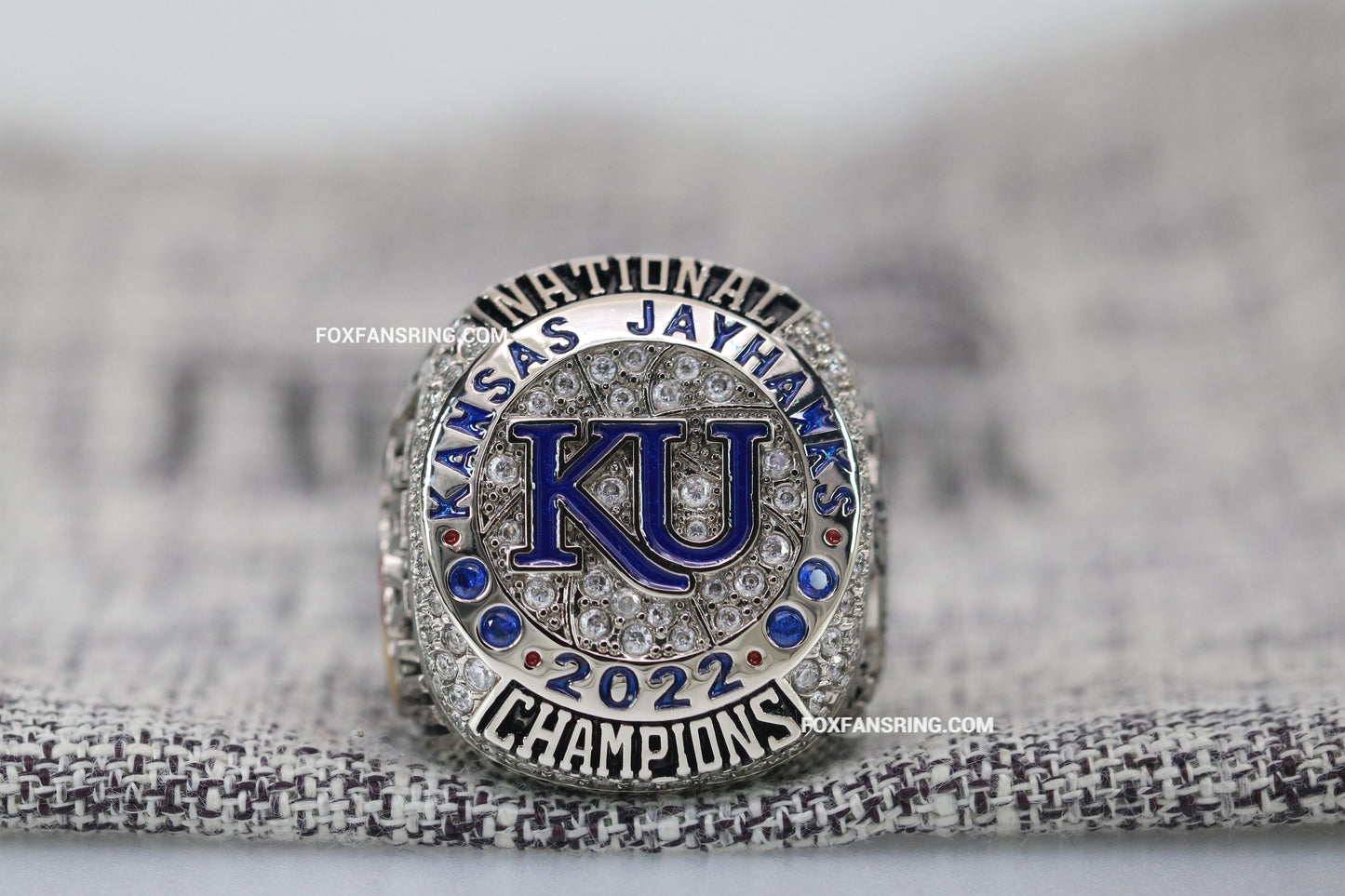 Fans Edition 2022 Kansas Jayhawks Basketball National Championship Ring - Premium Series