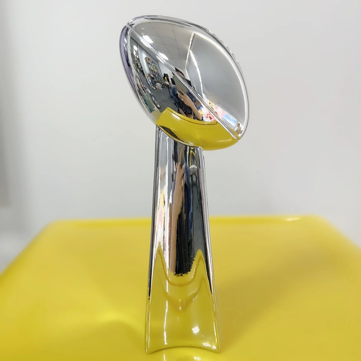 [Tom Brady]- New England Patriots & Tampa Bay Buccaneers Championship Super Bowl NFL Goat MVP Trophy