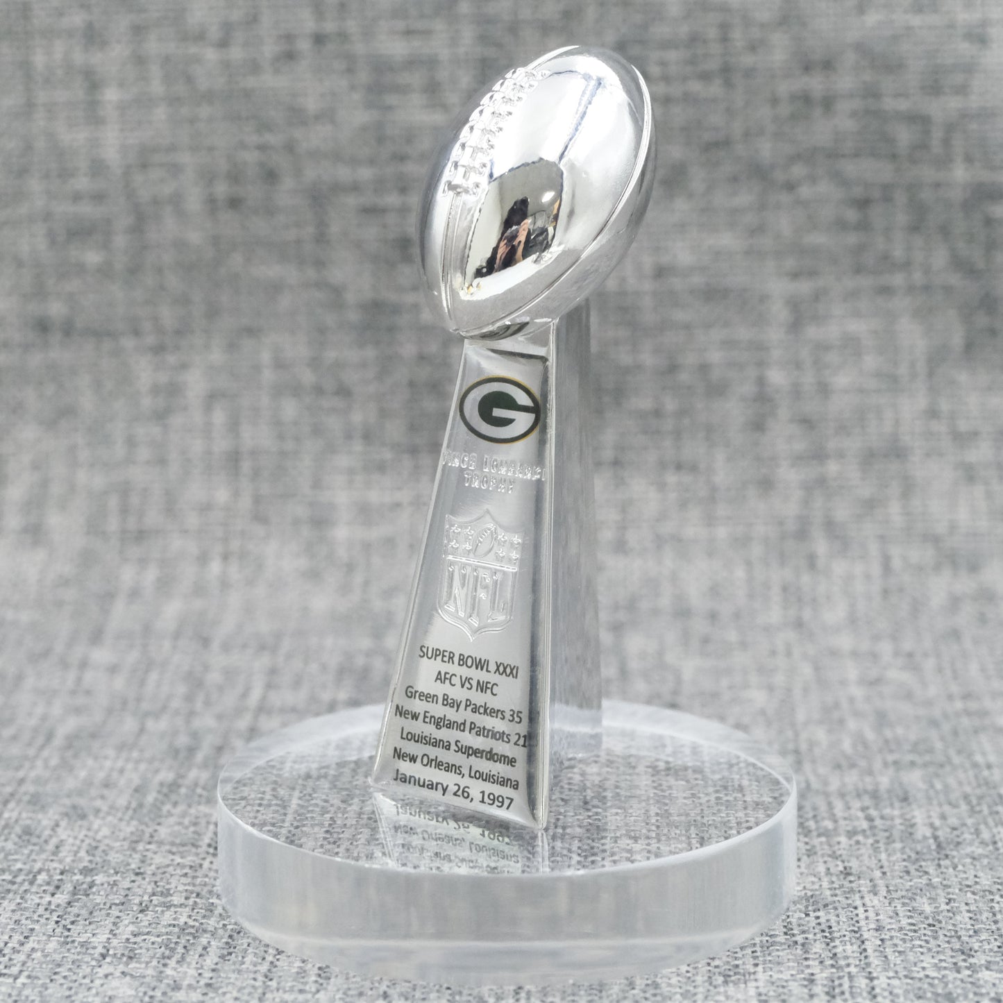 Green Bay Packers Super Bowl Trophy Team Logo