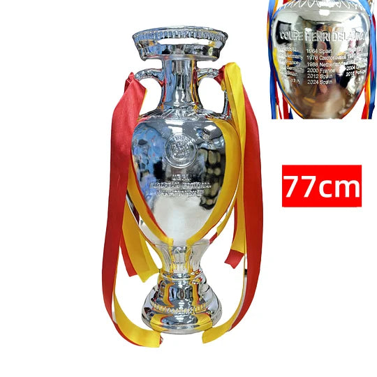 UEFA Euro Cup Trophy Henri Delaunay Cup(Indicate what ribbon you want)
