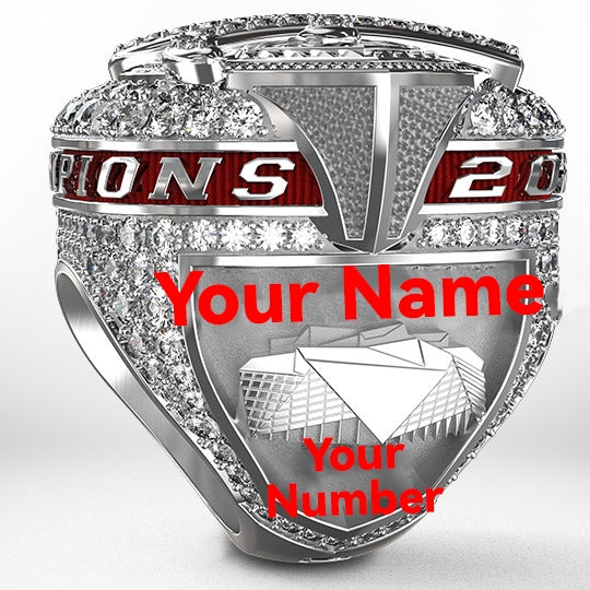 2023 Alabama Crimson Tide NCAA SEC Championship Ring-Official Version