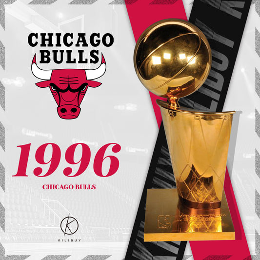 [NBA] 1996 Larry O'Brien NBA Championship Trophy,Chicago Bulls