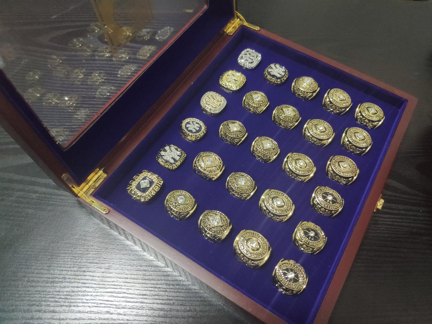 27 PCS New York Yankees 1923-2009 World Series Championship Rings Set