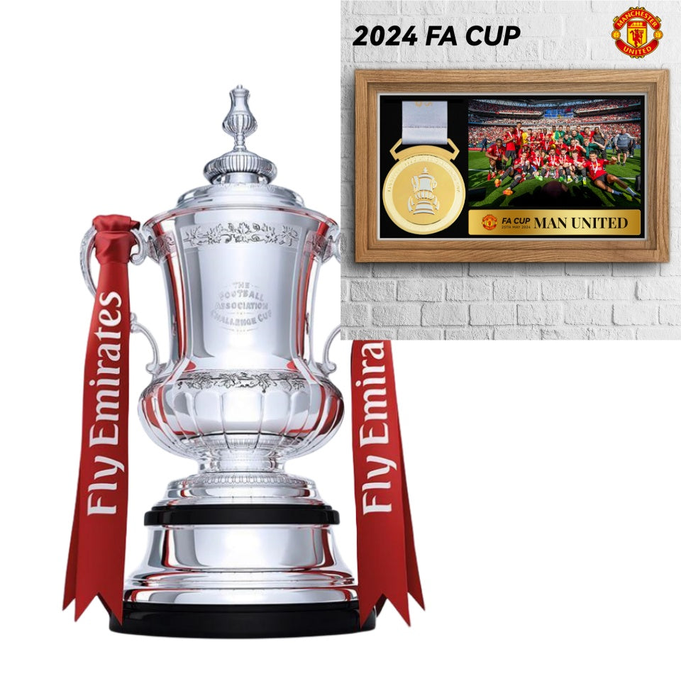 FA Cup Trophy(Indicate what ribbon you want)
