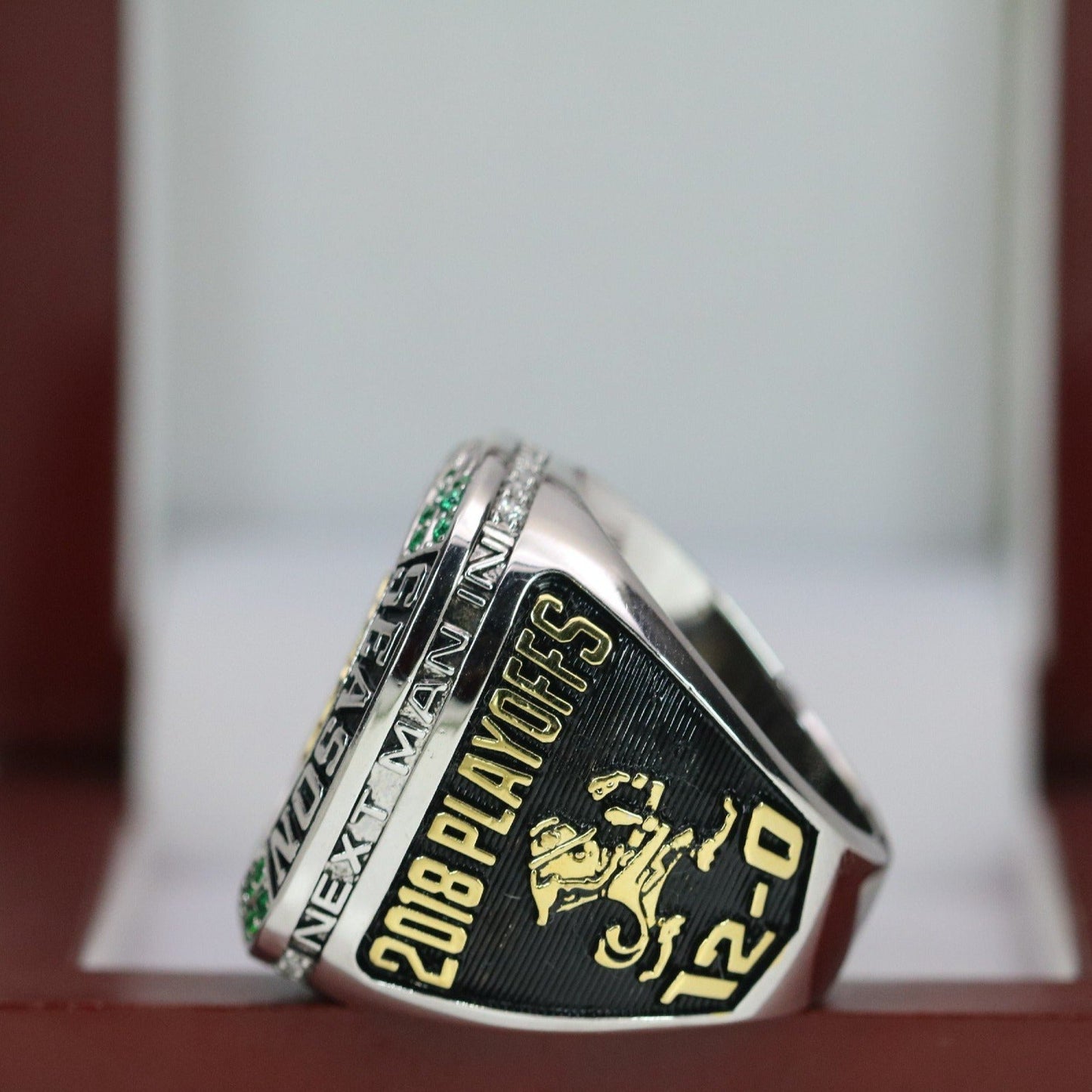 2018 Notre Dame Fighting Irish Perfect Season Commemoration Ring - Premium Series