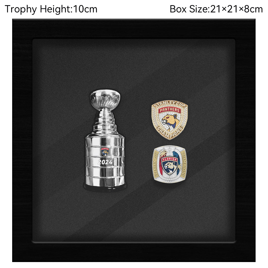 Florida Panthers NHL Trophy And Ring Box