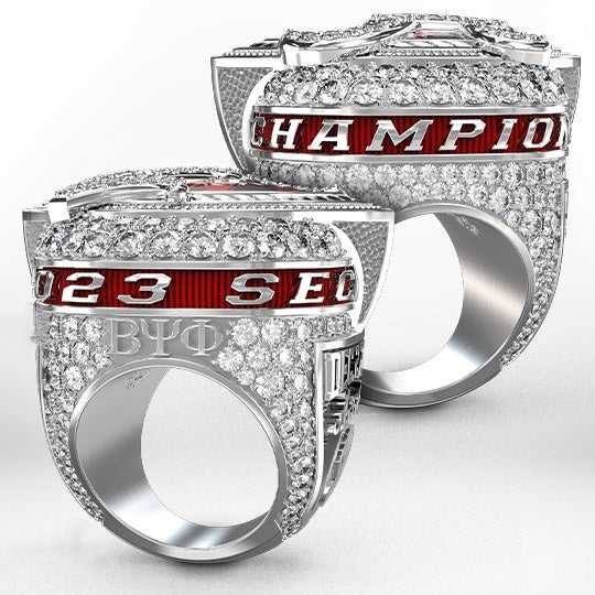 2023 Alabama Crimson Tide NCAA SEC Championship Ring-Official Version