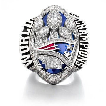 2016 New England Patriots Super Bowl Championship Ring