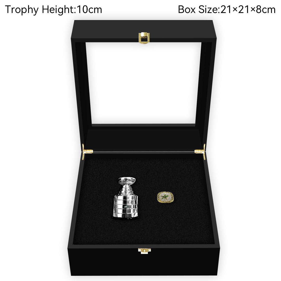 Dallas Stars NHL Trophy And Ring Box