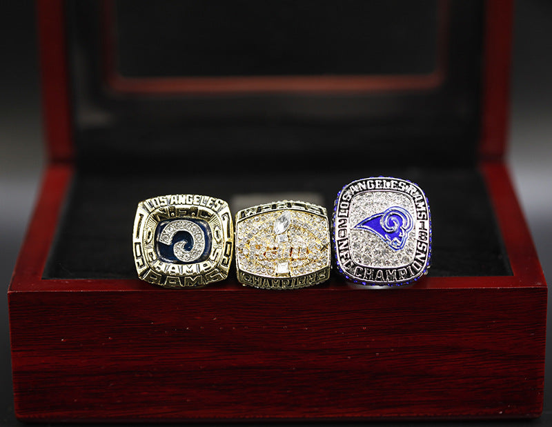 1979NFC/1999/2018NFC St. Louis Rams(Los Angeles Rams) Super Bowl Championship Ring Set