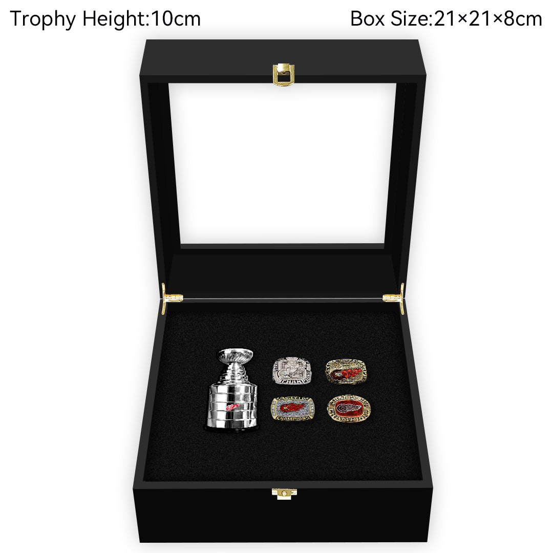 Detroit Red Wings  NHL Trophy And Ring Box